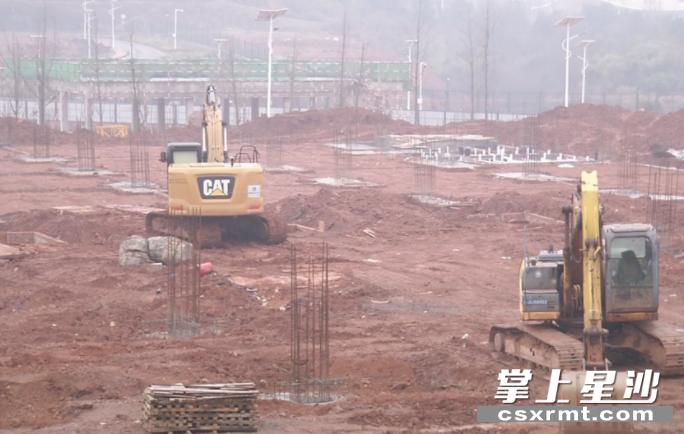 二标段在进行基础设施建设。