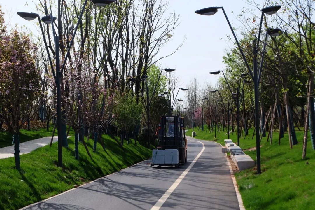 项目在进行扫尾工程。李丹 摄